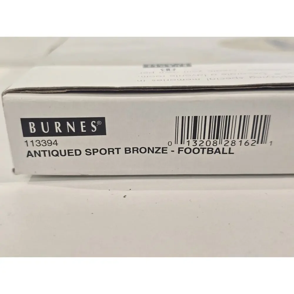 Burnes of Boston Antiqued Sport Bronze Football Photo Frame – 3.5